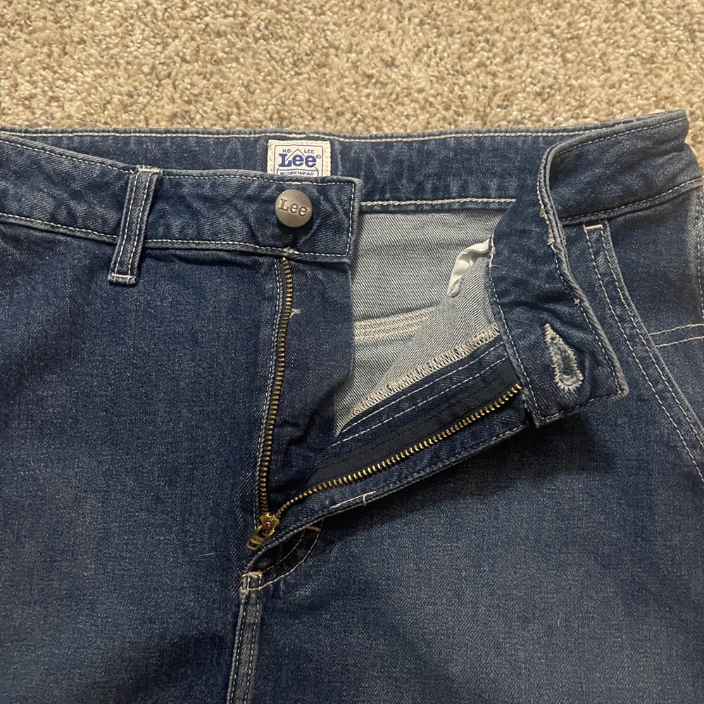 Lee VTG Mini Denim Cargo Jean Skirt - Picture 4 of 4